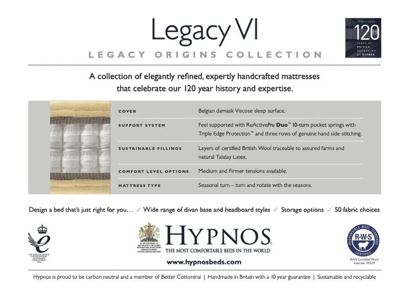 Hypnos Legacy Origins 6 Mattress